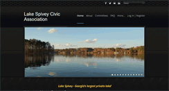 Desktop Screenshot of lakespivey.us